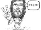Jezus en graffi
