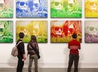 In het museum